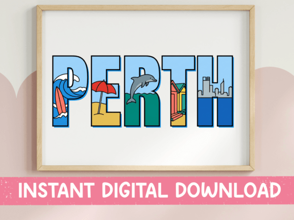 Perth Australia Letter Art SVG Review for Real Embroidery Projects