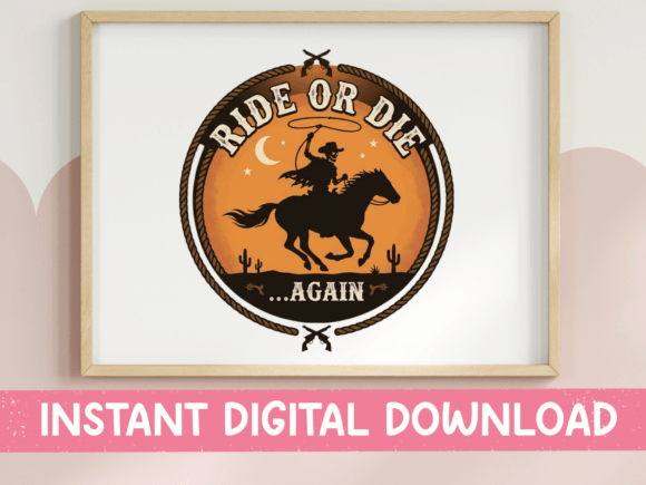 Ride or Die Again Cowboy Skeleton Badge Review