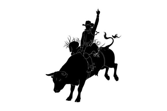 Silhouette of Cowboy Riding Bucking Bull: A Practical Review